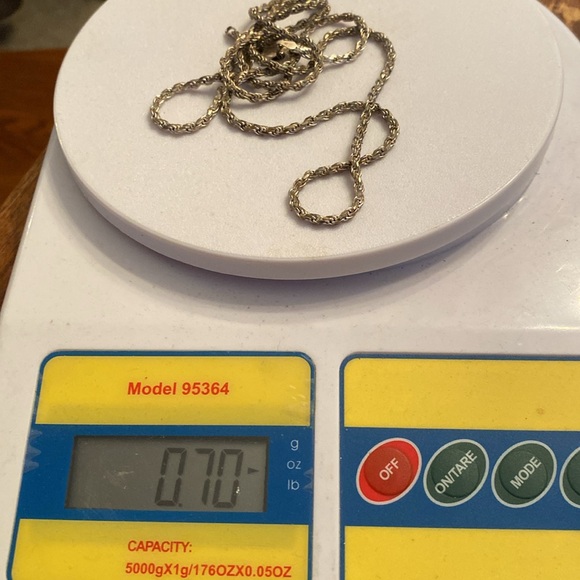 30” Rope Chain 1/8” wide Solid 925 Sterling Silver Italy Twisted - Picture 6 of 6